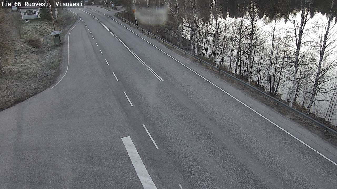 Weather Camera Image Road 66 Ruovesi, Visuvesi, Ruovesi, Pirkanmaa