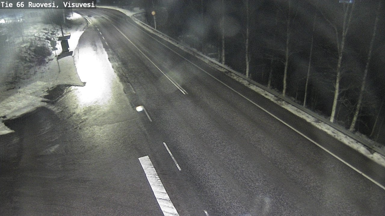 Weather Camera Image Väg 66 Ruovesi, Visuvesi, Ruovesi, Pirkanmaa