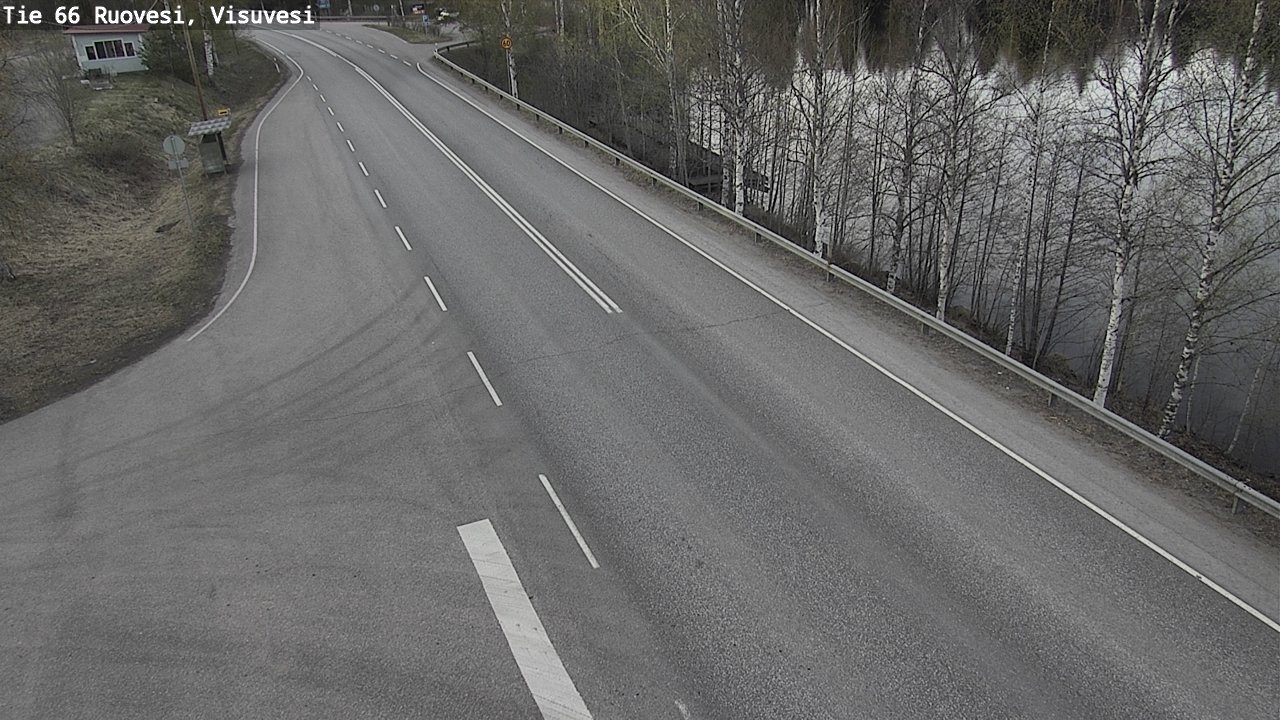 Kelikamerat Kuva Tie 66 Ruovesi, Visuvesi, Ruovesi, Pirkanmaa