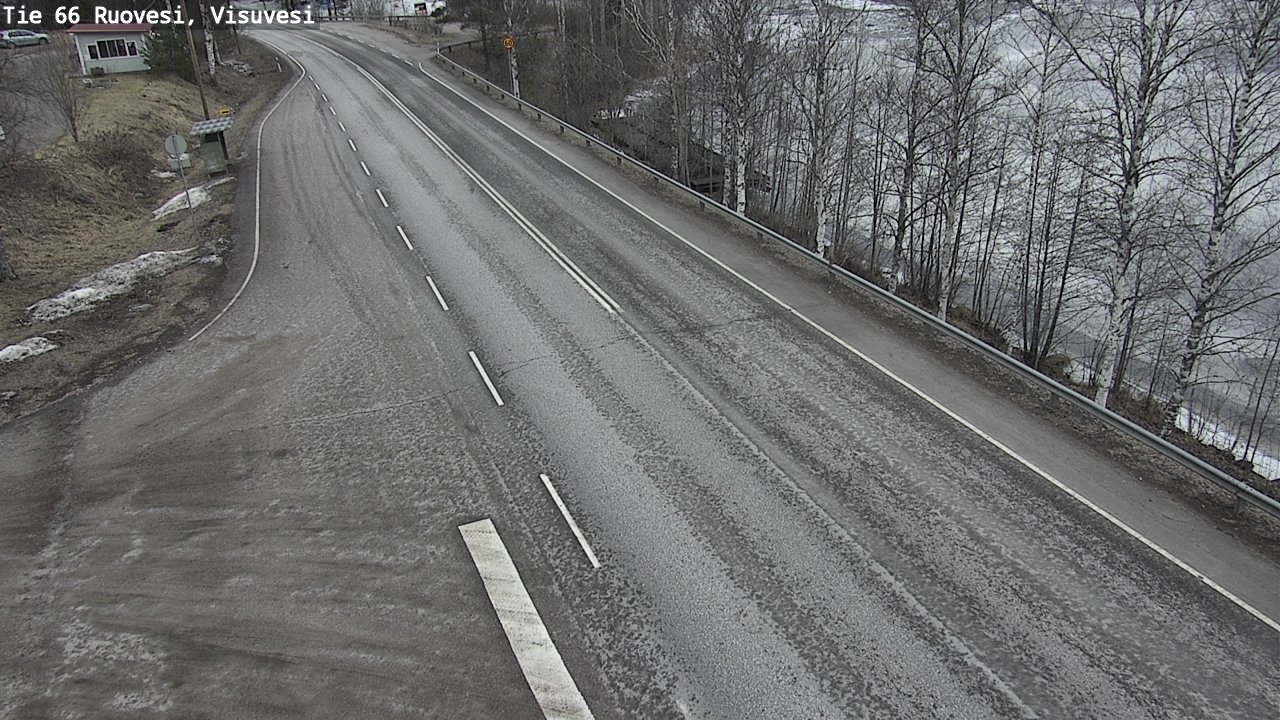 Weather Camera Image Väg 66 Ruovesi, Visuvesi, Ruovesi, Pirkanmaa