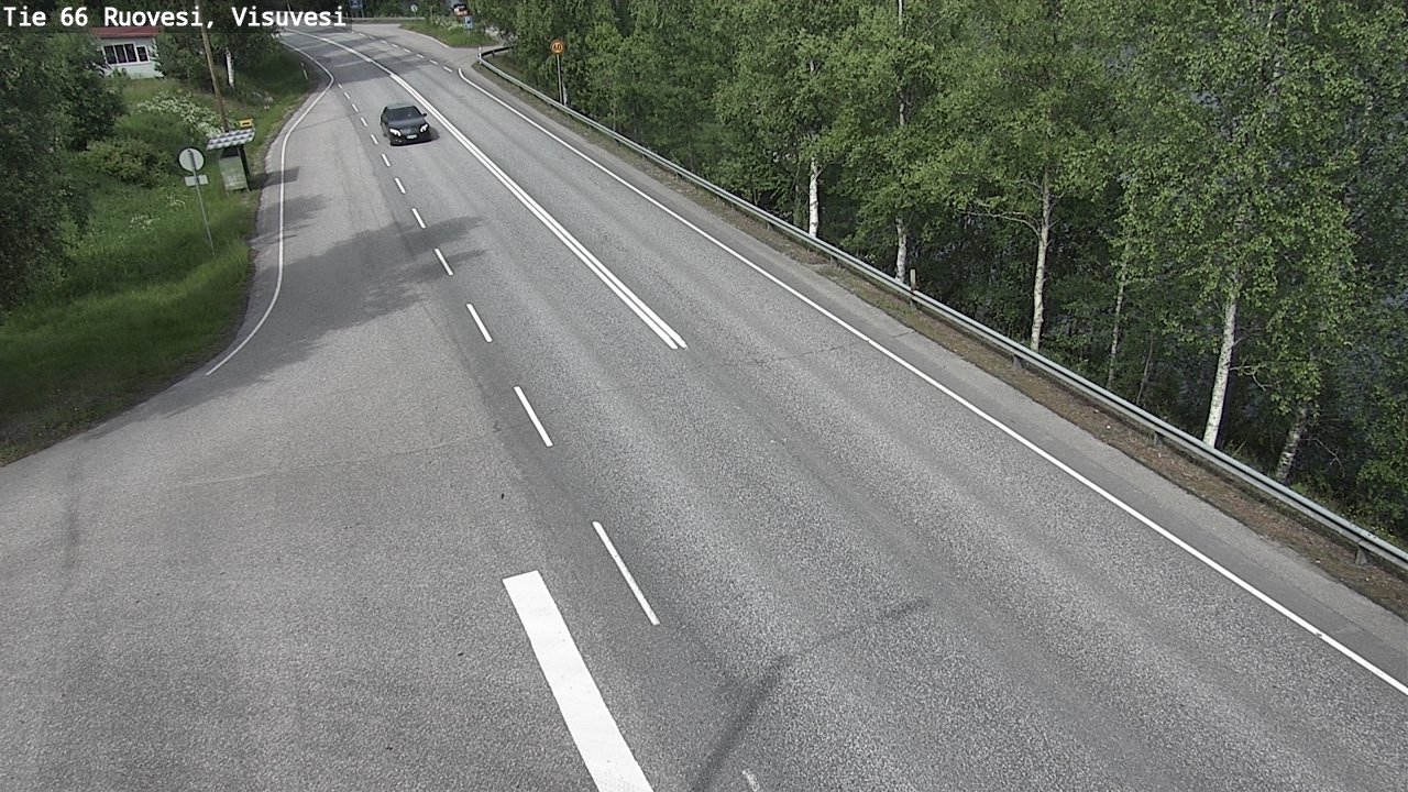 Kelikamerat Kuva Tie 66 Ruovesi, Visuvesi, Ruovesi, Pirkanmaa
