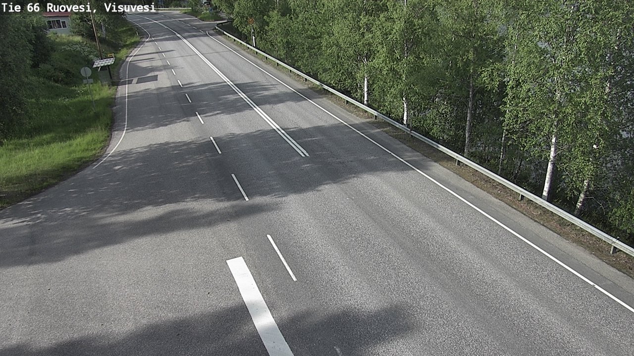 Kelikamerat Kuva Tie 66 Ruovesi, Visuvesi, Ruovesi, Pirkanmaa