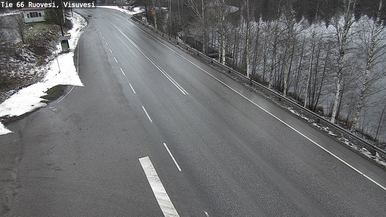 Weather Camera Image Väg 66 Ruovesi, Visuvesi, Ruovesi, Pirkanmaa