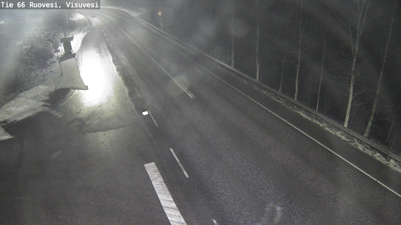 Weather Camera Image Väg 66 Ruovesi, Visuvesi, Ruovesi, Pirkanmaa