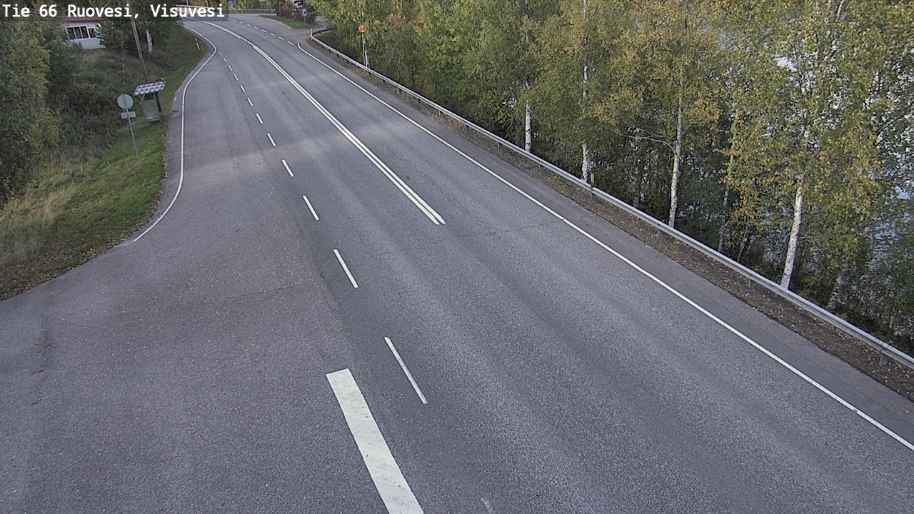 Weather Camera Image Road 66 Ruovesi, Visuvesi, Ruovesi, Pirkanmaa