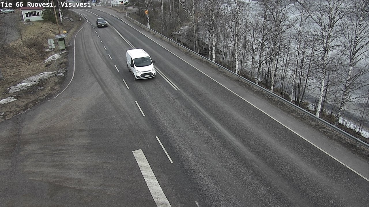 Weather Camera Image Väg 66 Ruovesi, Visuvesi, Ruovesi, Pirkanmaa