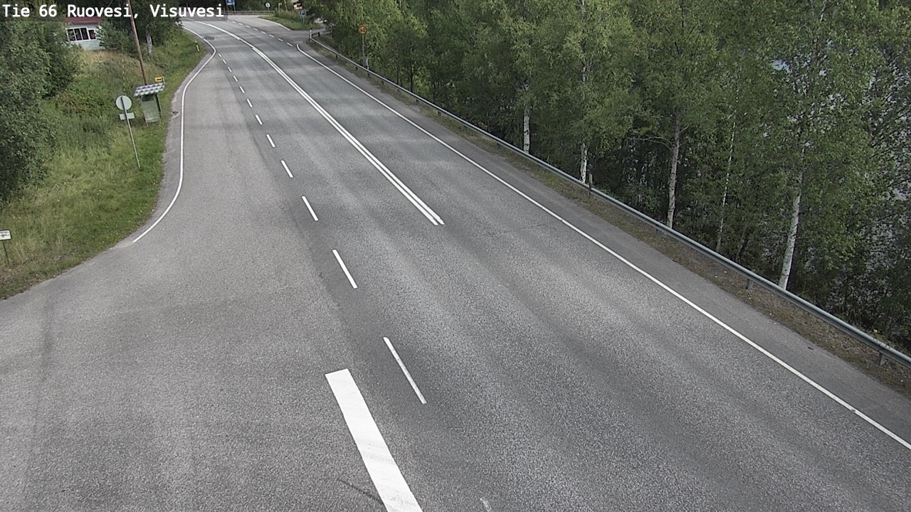Kelikamerat Kuva Tie 66 Ruovesi, Visuvesi, Ruovesi, Pirkanmaa