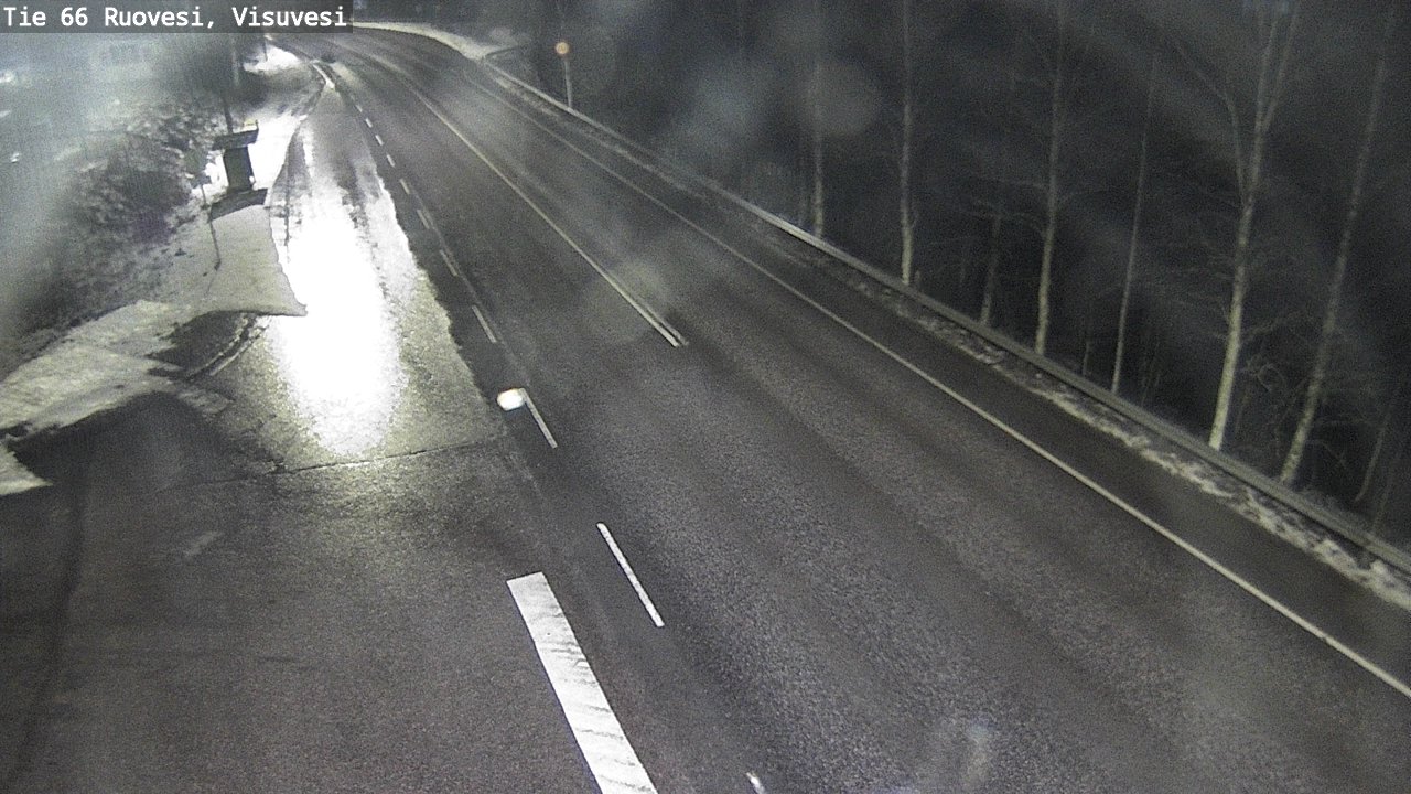 Weather Camera Image Väg 66 Ruovesi, Visuvesi, Ruovesi, Pirkanmaa