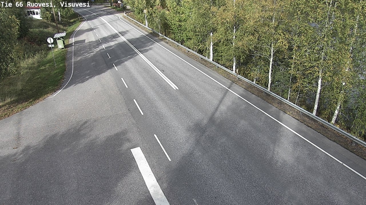 Weather Camera Image Road 66 Ruovesi, Visuvesi, Ruovesi, Pirkanmaa