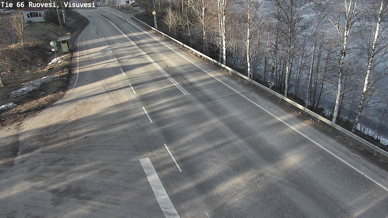 Weather Camera Image Road 66 Ruovesi, Visuvesi, Ruovesi, Pirkanmaa