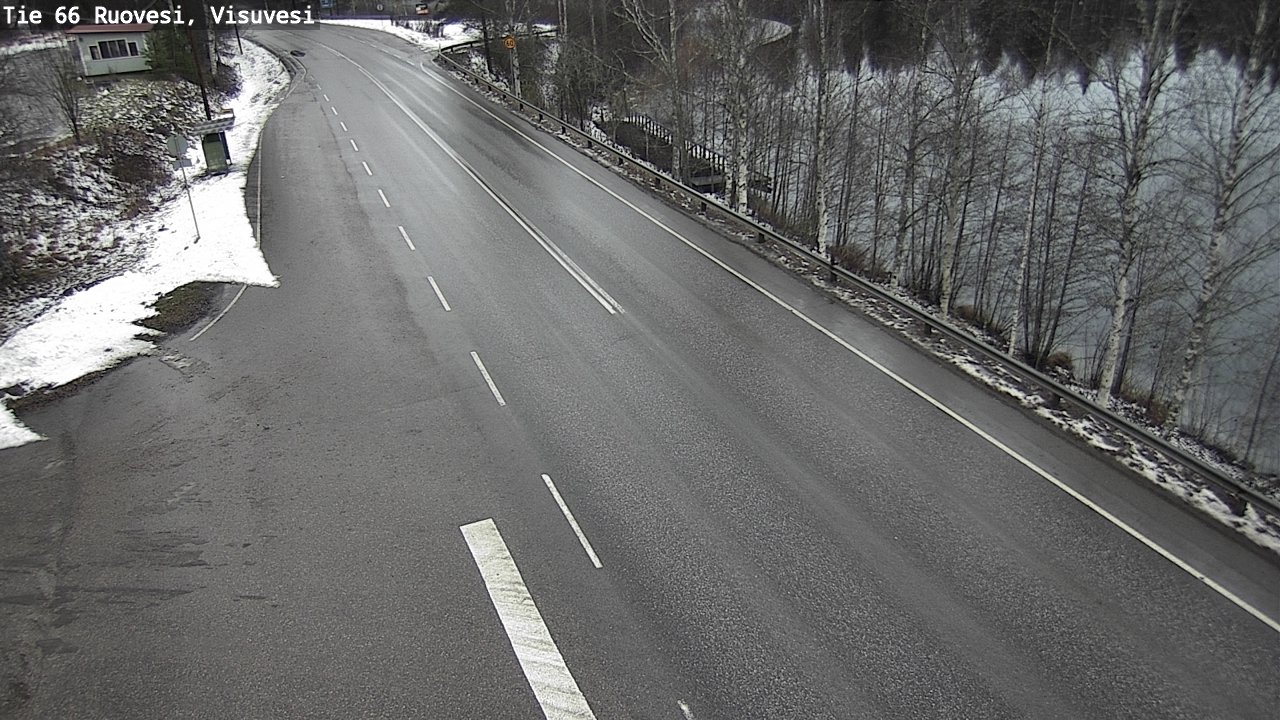 Weather Camera Image Väg 66 Ruovesi, Visuvesi, Ruovesi, Pirkanmaa