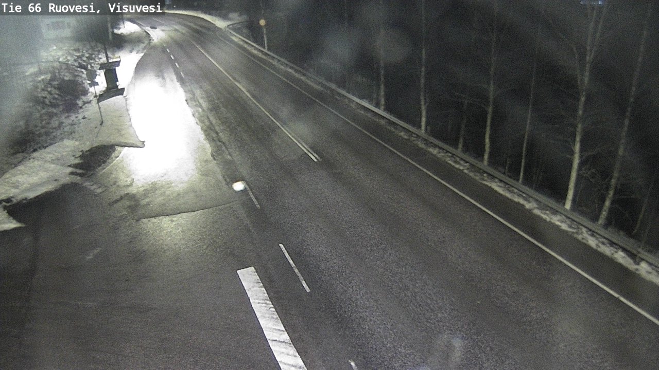 Weather Camera Image Väg 66 Ruovesi, Visuvesi, Ruovesi, Pirkanmaa