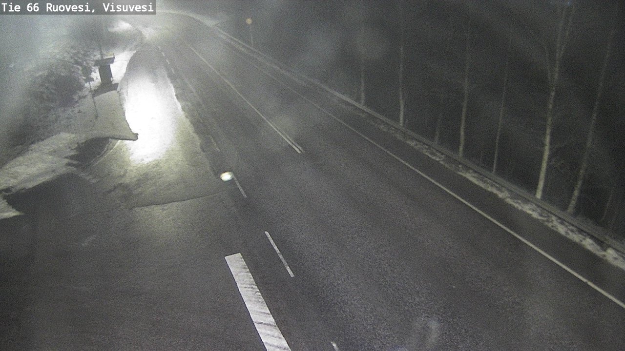 Weather Camera Image Väg 66 Ruovesi, Visuvesi, Ruovesi, Pirkanmaa