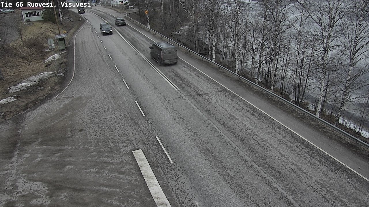 Weather Camera Image Väg 66 Ruovesi, Visuvesi, Ruovesi, Pirkanmaa