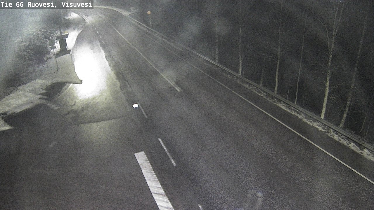 Weather Camera Image Väg 66 Ruovesi, Visuvesi, Ruovesi, Pirkanmaa