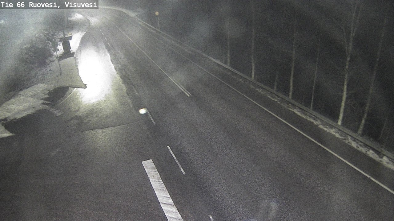 Weather Camera Image Väg 66 Ruovesi, Visuvesi, Ruovesi, Pirkanmaa