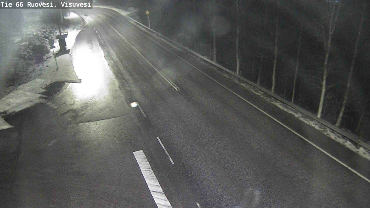 Weather Camera Image Väg 66 Ruovesi, Visuvesi, Ruovesi, Pirkanmaa