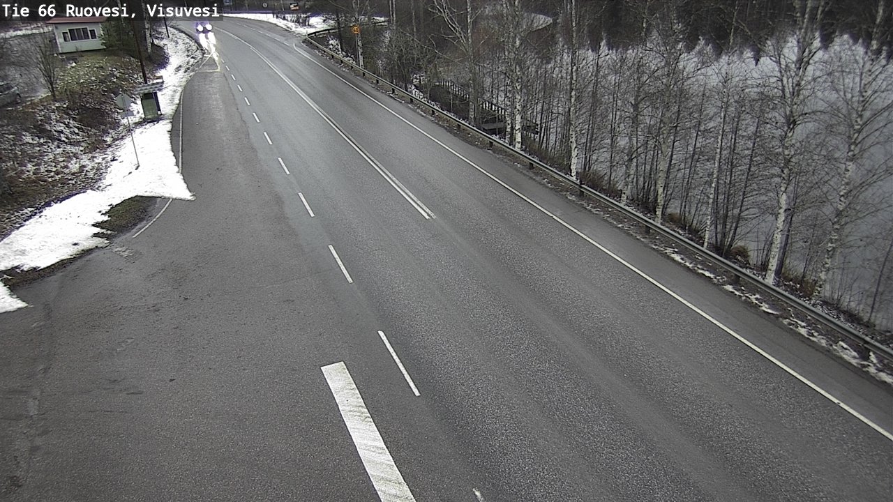 Weather Camera Image Väg 66 Ruovesi, Visuvesi, Ruovesi, Pirkanmaa