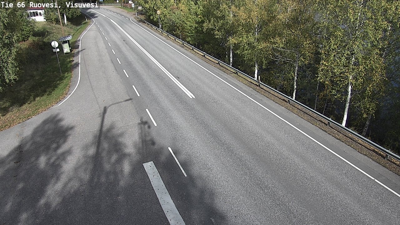 Weather Camera Image Road 66 Ruovesi, Visuvesi, Ruovesi, Pirkanmaa