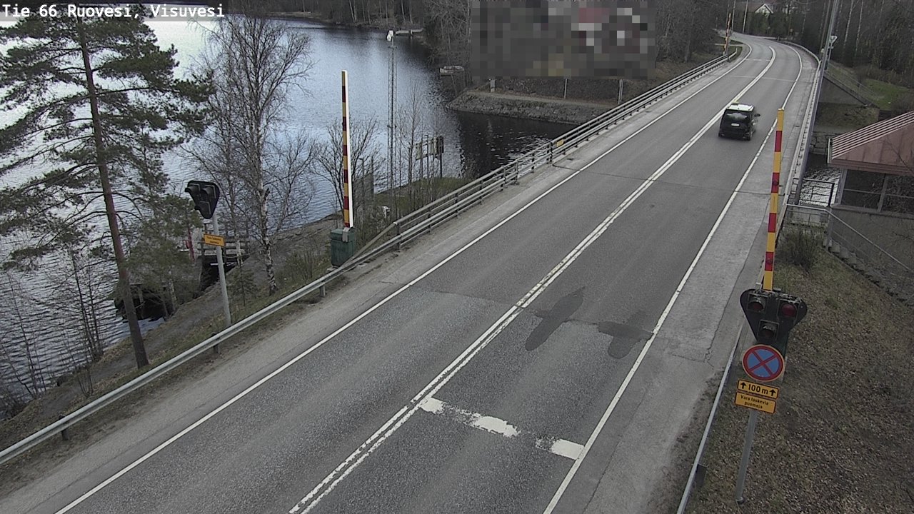 Weather Camera Image Road 66 Ruovesi, Visuvesi, Ruovesi, Pirkanmaa