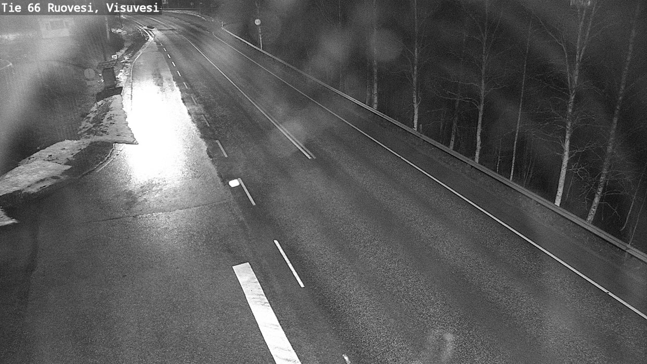 Weather Camera Image Väg 66 Ruovesi, Visuvesi, Ruovesi, Pirkanmaa