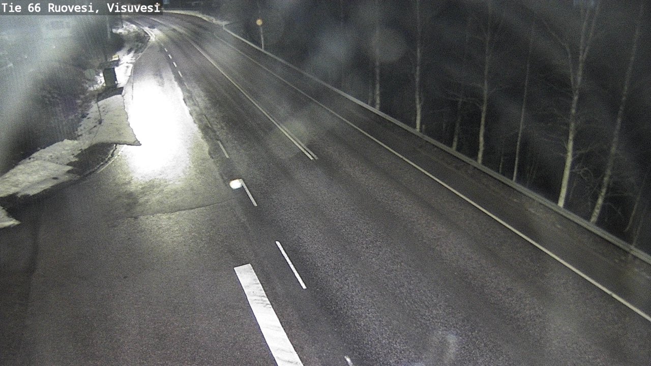 Weather Camera Image Väg 66 Ruovesi, Visuvesi, Ruovesi, Pirkanmaa