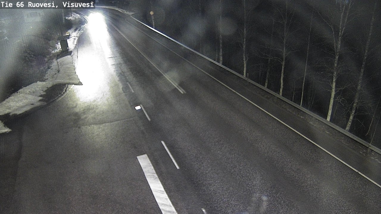 Weather Camera Image Väg 66 Ruovesi, Visuvesi, Ruovesi, Pirkanmaa