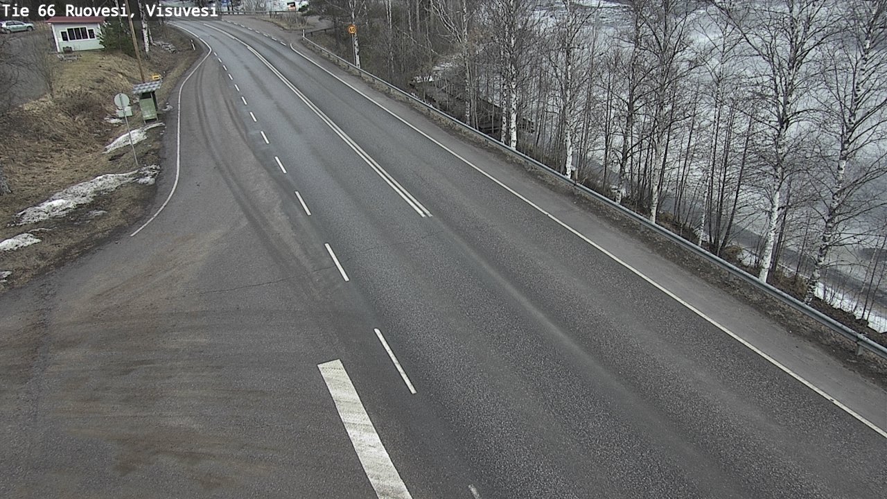 Weather Camera Image Road 66 Ruovesi, Visuvesi, Ruovesi, Pirkanmaa
