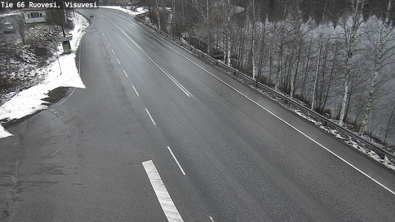 Weather Camera Image Väg 66 Ruovesi, Visuvesi, Ruovesi, Pirkanmaa