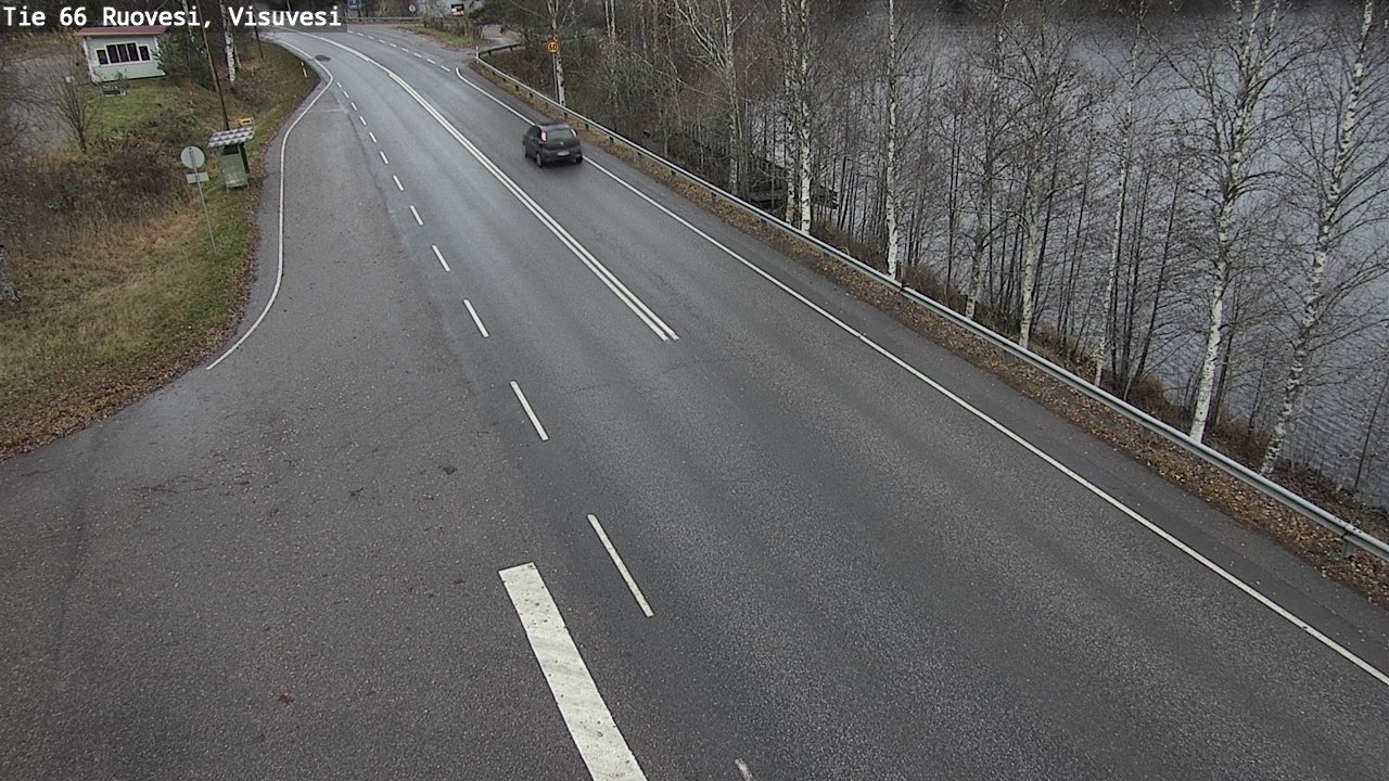 Kelikamerat Kuva Tie 66 Ruovesi, Visuvesi, Ruovesi, Pirkanmaa