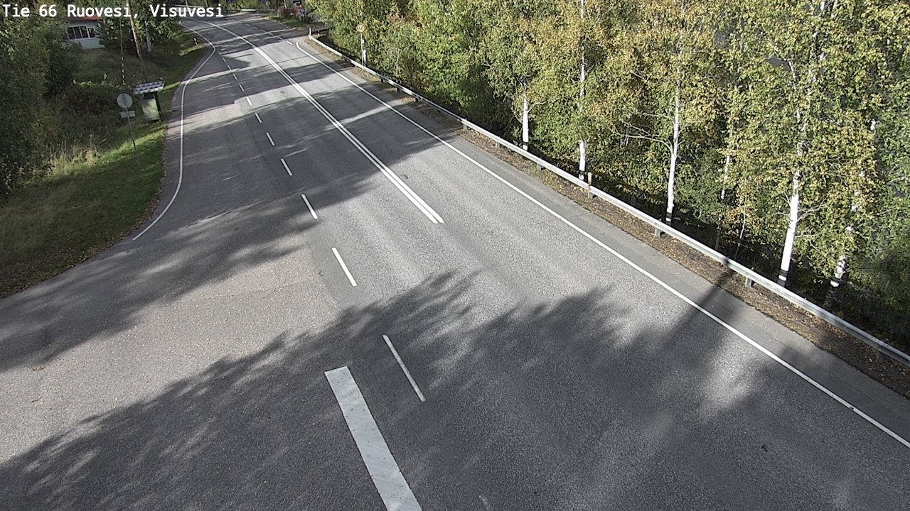 Weather Camera Image Road 66 Ruovesi, Visuvesi, Ruovesi, Pirkanmaa