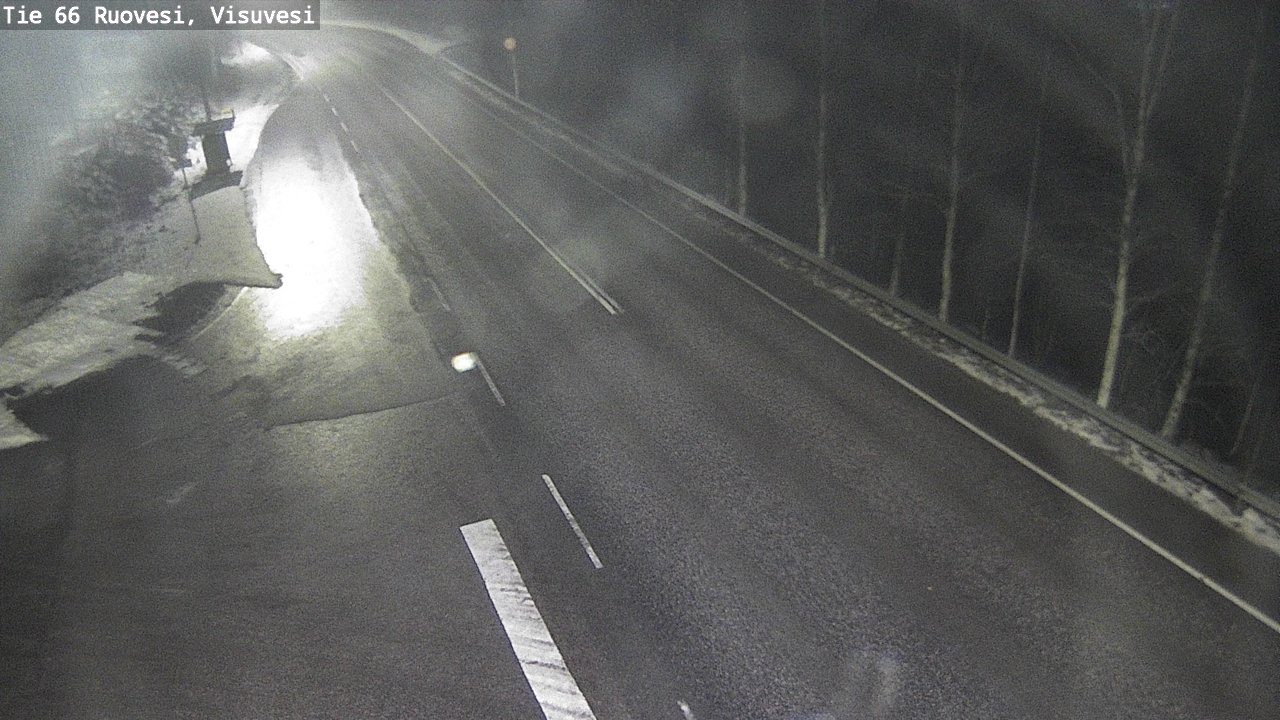 Weather Camera Image Väg 66 Ruovesi, Visuvesi, Ruovesi, Pirkanmaa