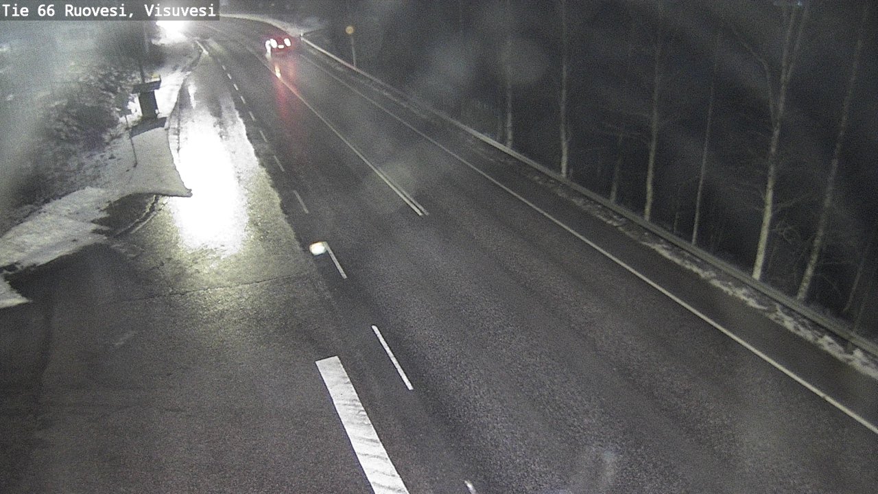 Weather Camera Image Väg 66 Ruovesi, Visuvesi, Ruovesi, Pirkanmaa