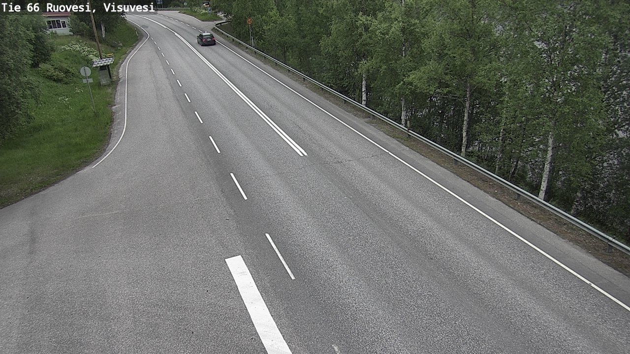 Kelikamerat Kuva Tie 66 Ruovesi, Visuvesi, Ruovesi, Pirkanmaa