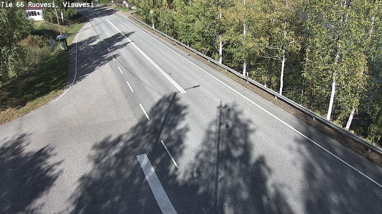 Weather Camera Image Road 66 Ruovesi, Visuvesi, Ruovesi, Pirkanmaa