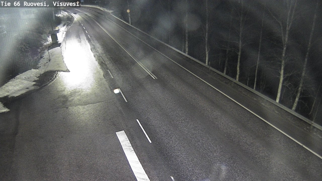 Weather Camera Image Väg 66 Ruovesi, Visuvesi, Ruovesi, Pirkanmaa