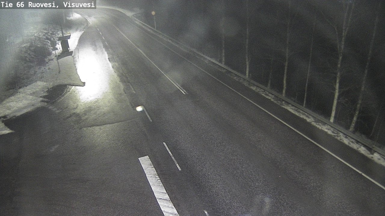 Weather Camera Image Väg 66 Ruovesi, Visuvesi, Ruovesi, Pirkanmaa
