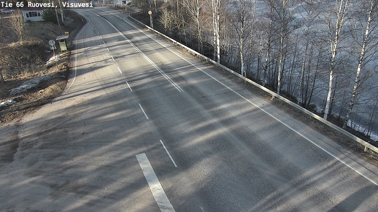 Weather Camera Image Road 66 Ruovesi, Visuvesi, Ruovesi, Pirkanmaa