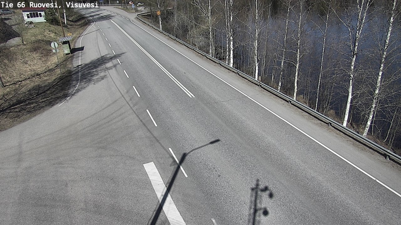 Kelikamerat Kuva Tie 66 Ruovesi, Visuvesi, Ruovesi, Pirkanmaa