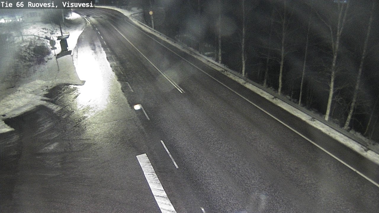 Weather Camera Image Väg 66 Ruovesi, Visuvesi, Ruovesi, Pirkanmaa