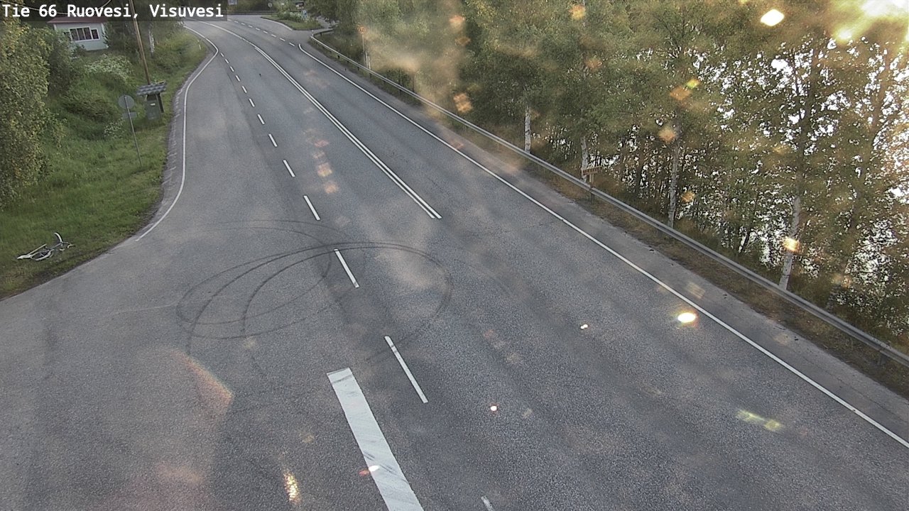 Weather Camera Image Road 66 Ruovesi, Visuvesi, Ruovesi, Pirkanmaa