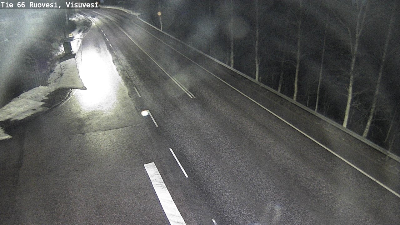 Weather Camera Image Väg 66 Ruovesi, Visuvesi, Ruovesi, Pirkanmaa