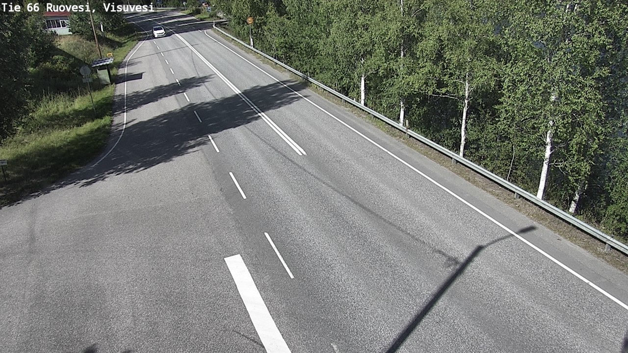 Kelikamerat Kuva Tie 66 Ruovesi, Visuvesi, Ruovesi, Pirkanmaa