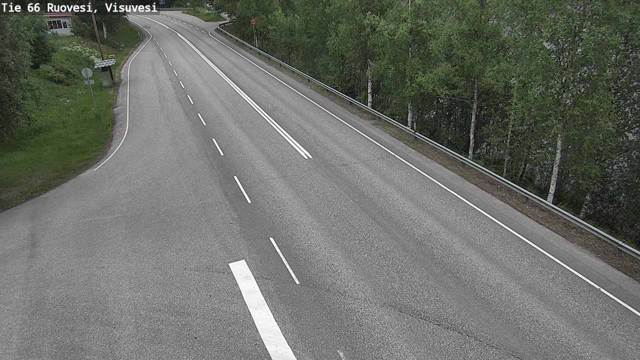 Kelikamerat Kuva Tie 66 Ruovesi, Visuvesi, Ruovesi, Pirkanmaa