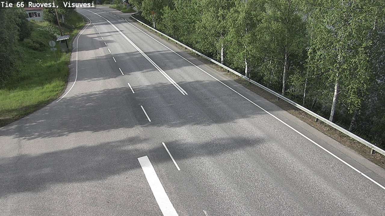 Kelikamerat Kuva Tie 66 Ruovesi, Visuvesi, Ruovesi, Pirkanmaa