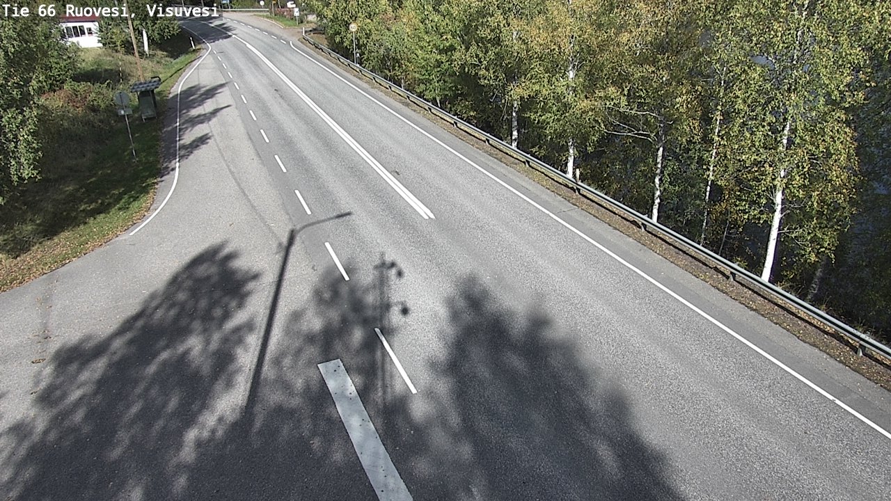 Weather Camera Image Road 66 Ruovesi, Visuvesi, Ruovesi, Pirkanmaa