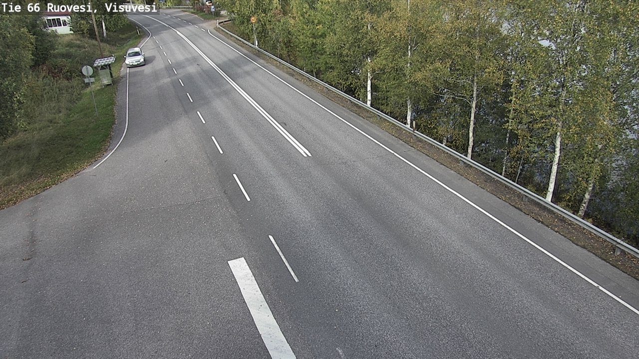 Weather Camera Image Road 66 Ruovesi, Visuvesi, Ruovesi, Pirkanmaa