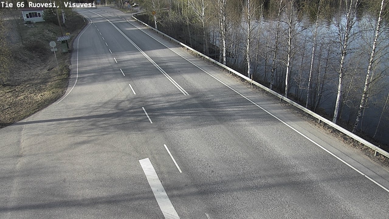 Kelikamerat Kuva Tie 66 Ruovesi, Visuvesi, Ruovesi, Pirkanmaa