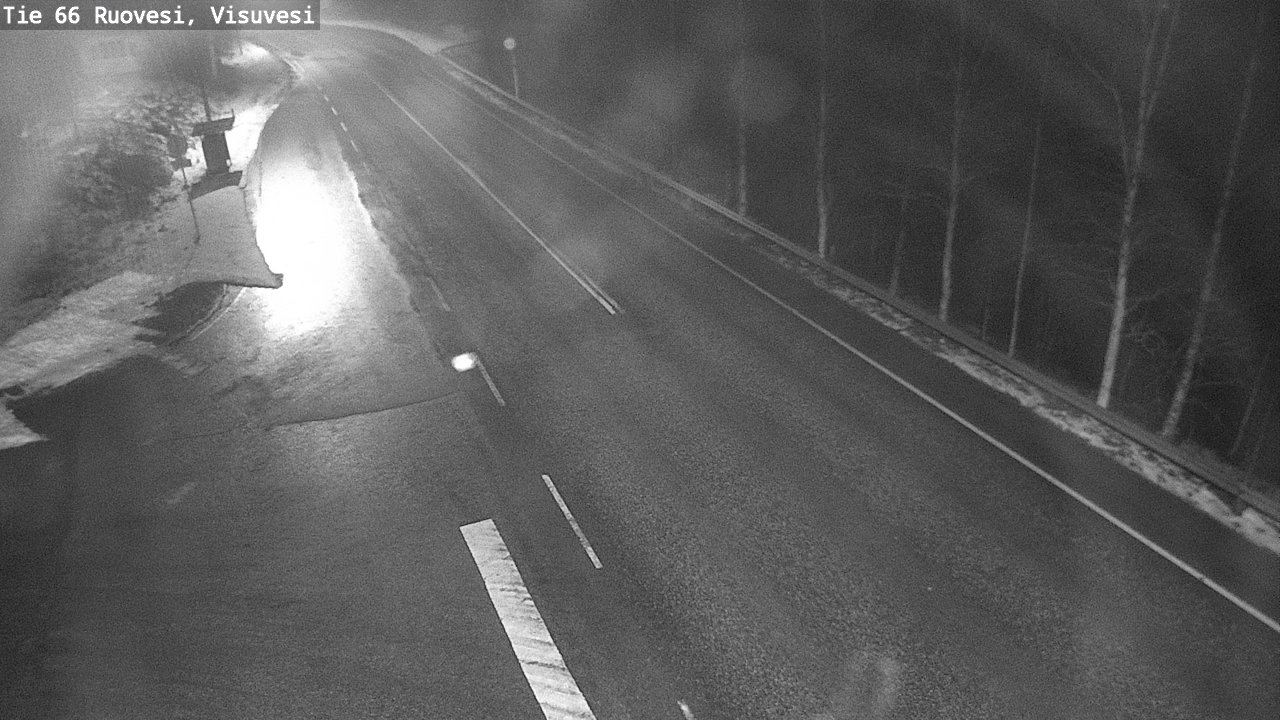 Weather Camera Image Väg 66 Ruovesi, Visuvesi, Ruovesi, Pirkanmaa