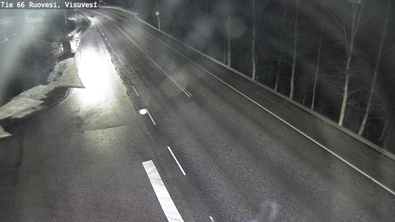 Weather Camera Image Väg 66 Ruovesi, Visuvesi, Ruovesi, Pirkanmaa